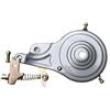 OAUWYUBA Pinze per Bici da Bambino C Freni a cerchione Freno a trazione Laterale per Bicicletta Freno a V Freno a Tamburo Anteriore a Maniglia per Bicicletta(90 Drum Brake Silver)