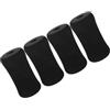 CTIRCHIU 4 Pezzi Foam Foot Pad Roller per Macchine da Palestra Neri