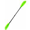 Wswqop Pagaia Regolabile per Kayak Pagaia Kayak Canoa Barca con Asta Leggera Resistente al Calore Carbonio E Vetro Trasparenti Chiusura Sicura Doppia Vite
