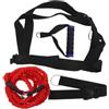 VICASKY Training Pull Rope, Running Resistance Band, 1 Set, lattice naturale, hockey training e salti verticali, hotel e casa Colore Casuale