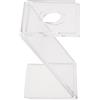 TOYANDONA 2 Pezzi Supporto per Palline Sportive in Acrilico Trasparente, Organizer Salvaspazio Leggero per Palline da Tennis e Golf, Elegante Espositore per Casa e Ufficio