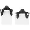 LAPYAPPE 2 Pezzi Occluder Clip Blinder Patch per Occhiali da Tiro, Toppa Occhio Regolabile in ABS Bianco Clip, per Tiro L'Arco e Shooting, per Arcieri Professionisti e Principianti
