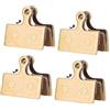 PMAGSYQ 4 Paia MTB Bike Pastiglie Freno Semi-Metalliche Adatte per M9000 M9020 M987 M985 M8000 M785 M675 XT SLX G01S G03TI G04TI(4 Pairs Full Metal)
