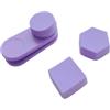 Baoblaze Porta Gesso da Biliardo, Porta Gesso da Biliardo in Lega di Alluminio, Silenzioso, Professionale, Regalo con Clip, Accessori, Portatile, Viola