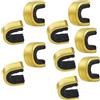 FRCOLOR 10 Pezzi Bow String Nock in Rame Nero per Arco, Accessorio Archery | Arrow Rest Buckles, per Bow String e Freccia, Uso nel Tiro L'arco, Pezzo Singolo