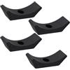 Homoyoyo 20 Pezzi Dumbbell Rack in Pp Nero, Supporto per Manubri Regolabili