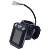 GMBYLBY Luminosità Schermo LCD Scooter elettrico 36V Display dello strumento Interruttori Acceleratori Facile da installare Scooter elettrico Display dello strumento Interruttori Acceleratori