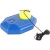 Generic Base per Allenamento per la Schiena con Pallina da Tennis con Corda in Gomma per Allenamenti da Solista, Base in Plastica di qualità, Valvola Riempibile con Sabbia o Acqua,