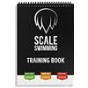 Scale Swimming Guida all'allenamento al nuoto per triathlon | Set di 30 minuti in stand-up, libro impermeabile