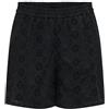 ONLY Onlkelly EMB Pantaloncini da Donna Wvn, Nero, M
