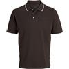 Jack & Jones Polo da Uomo JPRBLAETHAN Detail SS Polo SN - Regular Fit S M L XL XXL, Torta al Cioccolato, XS