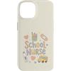 School Nurse Care Custodia per iPhone 14 Carino Scuola Infermiera Torna a Scuola U