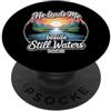 Best Jesus Christian Designs He Leads Me Beside Still Waters PopSockets PopGrip Adesivo