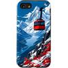 Alpine Cable Collection Custodia per iPhone SE (2020) / 7/8 Funivia Montagna Vista Alpino