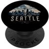 FOTH skyline di seattle e monte Rainier PopSockets PopGrip Adesivo