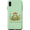 Fern & Frog Collective Custodia per iPhone XS Max Vintage Rana Coppia Romanticismo Stagno Piovoso Umorismo