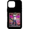 Retro Electro Culture Custodia per iPhone 16 Pro Max Dinosaur Dances Tecktonik - Urban Graffiti 2000