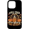 Apple Picking Season Fall Harvest Autumn Custodia per iPhone 15 Pro Max Sidro di mele Zucca Hayrides Stagione di raccolta delle mele Autunno