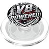 V8 Motor Motorsport Power Gearhead per muscle car con motore da corsa con motore V8 PopSockets PopGrip per MagSafe