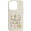 School Nurse Care Custodia per iPhone 14 Pro Carino Scuola Infermiera Torna a Scuola U