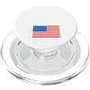 NASA Worm Logo Con Bandiera Americana PopSockets PopGrip per MagSafe