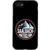 Alpine Ski Mountain Winter Travel City A Custodia per iPhone SE (2020) / 7/8 Avventura invernale sugli sci Saalbach-Hinterglemm