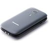 Panasonic KX-TU400EXG Cellulare Base per Bambini e Anziani - Sbloccato Senza SIM, Tasti Facili, SOS Emergenza, Telefono a Conchiglia Resistente, Batteria Lunga Durata, Grigio