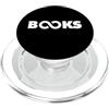 Miftees Book Lover Tees Libri Forever Infinity Symbol Books Forever PopSockets PopGrip per MagSafe