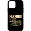 Funny Farmer Life Gifts Custodia per iPhone 12 mini Funny Farmer 20% Agricoltura 80% Riparazione Design