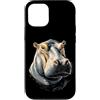 Ippopotami divertenti per gli amanti deg Custodia per iPhone 12/12 Pro Ippopotamo Hippo Hippopotamus Ippopotamo Cute Hippos