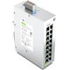 WAGO Switch industriale 852-1816 | con 16 porte ETHERNET 10/100/1000 Mbit/s autonegotiazione e LED diagnostici sul davanti, supporta fino a 8000 indirizzi MAC assoluti