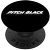 Watch TV Movies & Books on Radio Compute Pitch Black | Film Show Darkness Space PopSockets PopGrip Adesivo