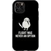 Flight Was Never An Option - Kiwi Meme Custodia per iPhone 11 Pro Il volo non è mai stato un'opzione divertente Kiwi Bird
