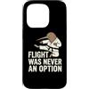 Flight Was Never An Option - Kiwi Meme Custodia per iPhone 15 Pro Il volo non è mai stato un'opzione divertente Kiwi Bird Karate