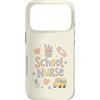 School Nurse Care Custodia per iPhone 17 Pro Carino Scuola Infermiera Torna a Scuola U