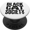 Maglietta Gatto Nero Goth Kitten Cat Fel Black Cat Society TShirt Gatti Gattino Gattino Gattino Miao PopSockets PopGrip Adesivo