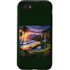 James Limborg Custodia per iPhone SE (2020) / 7/8 Paesaggio Tropicale Con Montagne E Cascate