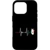 Mexico Flag Heartbeat Gifts Custodia per iPhone 16 Pro Bandiera messicana del Messico Heartbeat Pride Design