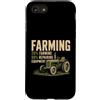 Funny Farmer Life Gifts Custodia per iPhone SE (2020) / 7/8 Funny Farmer 20% Agricoltura 80% Riparazione Design