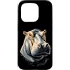 Ippopotami divertenti per gli amanti deg Custodia per iPhone 15 Pro Ippopotamo Hippo Hippopotamus Ippopotamo Cute Hippos