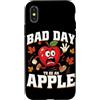 Apple Picking Season Fall Harvest Autumn Custodia per iPhone X/XS Bad Day To Be An Apple Raccolta Raccolta Stagione Bambini