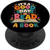 BookLovers Book It's a Good Day To Read Retro Reader Donne Uomini Ragazze PopSockets PopGrip Adesivo