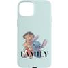 Disney 100 Anniversario Lilo & Stitch D100 Citazione 'Ohana Custodia per iPhone 15 Plus