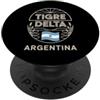 City Travel Argentina Tigre Delta Tigre Delta Argentina Città Viaggio Scena PopSockets PopGrip Adesivo