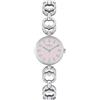 Breil, Collezione Type, Orologio Donna in Acciaio, Movimento al Quarzo Solo Tempo TMI VJ20, Chiusura a Gioielleria, Resistente all'Acqua, Lunghezza Regolabile 13.5-19 cm, Cassa 24mm, Silver-Rose