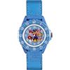 Paw Patrol Time Teacher Dial Orologio al quarzo con cinturino in velcro per bambini