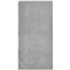 -LUXOR- living Tappeto in pelliccia sintetica Coste per camera da letto, ideale per la camera da letto, comodo tappeto in pelliccia di agnello, 60 x 120 cm, grigio
