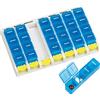 Mobiclinic Porta pillole settimanale | organizzatore medicinali 21 scompartimenti