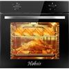 Hobsir hob Hobsir - Forno da incasso, 60 cm, 60 l, con 9 funzioni