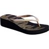 AMICHI Mujer - Chanclas para Playa Y Piscina-Sandalias Flip Flop de Goma con Suela Antideslizante Y Diseño Ligero, Donna-Infradito Spiaggia Sandali, Multicolore, 40 EU Larga